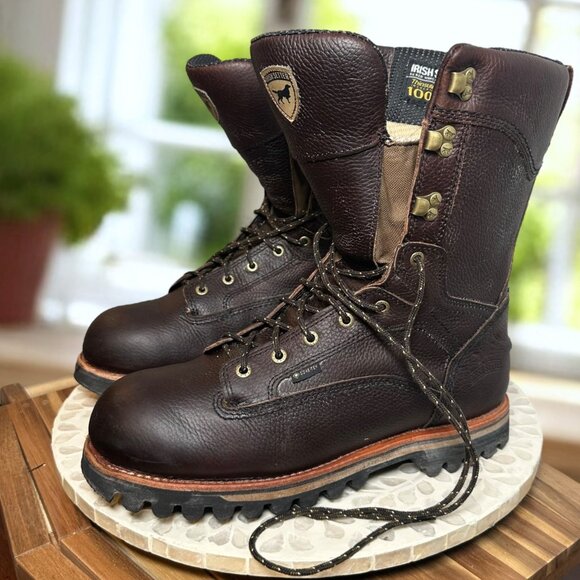 Red Wing Irish Setter 860 Elk Tracker 12” Waterproof GORE-TEX 1000g Boots 10.5 - Picture 2 of 16